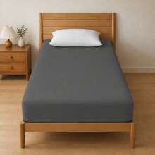 POLIGONO Fitted Sheets - Dark Grey - View 1