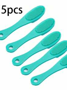5pcsSilicone Nose Cleaning Brush Is Suitable For Blackhead And Pore Cleaning, Massage Tool, Daily Skin Care, School, Family, Travel, And Gift Giving - Multicolor - View 17