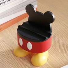 Disney可愛米奇遙控器收納架手機支架 多功能收納架 樹脂工藝桌面擺飾裝飾 - 彩色 - 查看 8