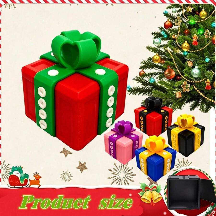 صندوق هدايا ممتع على شكل برغي، صندوق برغي للمزاح، صندوق هدايا مضحك للغاية، صندوق هدايا مطبوع ثلاثي الأبعاد، صندوق بطاقة شحن ممتع، صندوق هدايا ممتع، صندوق هدايا إبداعي، هدية عيد الفصح - متعدد الألوان - مشاهدة 1