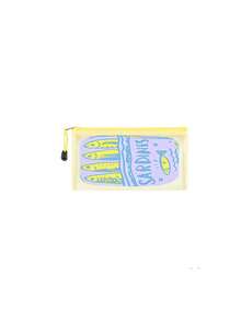 Vintage Fun Sardine Pill Transparent Storage Bag, Cute Fish-Shaped Design, Long Bag, Suitable For Passport And Ticket Storage, Cartoon Fun Multi-Function Bag, Charger Storage Bag, Travel Essential Makeup Bag: Girls Travel Survival Bag, Unisex Zipper Bag, Cosmetics, Makeup And Travel Essential Lightweight Storage Bag, Wedding Bride Gift, Mother Gift, Birthday Gift, Holiday Souvenir, Back To School Gift, Graduation Gift - Multicolor - View 11