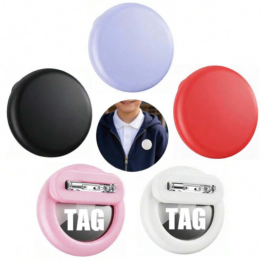 1pc AirTag Gen 2/Gen 1 Hidden Protective Case, Lightweight Tracker Cover, Suitable For Children, Elderly, Pet Collars, Shoes - View 1