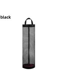 3/2/1pc Trash Bag Storage Hanging Bag, Wall-Mounted Drawstring Shoe Bag, Kitchen Plastic Bag Organizer, Woven Mesh Bag, Plastic Bag Storage Rack With Hanging Net, Suitable For School And Kitchen, College Student Storage And Organization (Random Color) - Multicolor - View 18