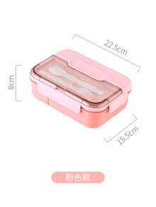 44oz 成人便當盒，密封餐點準備容器，附 3 或 4 格分隔與醬料杯，可洗碗機清洗與微波加熱 - 彩色 - 查看 15