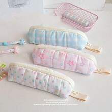 Japanese Minimalist Milk Candy Style Pencil Case, Student Girl Lightweight Soft Stationery Storage Bag - Multicolor - View 9