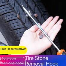 Car Tire Stone Removal Hook, Multi-Function Stone Cleaning Tool, Stone Picker Hook, Automotive Repair Tool - Multiple Styles - View 1