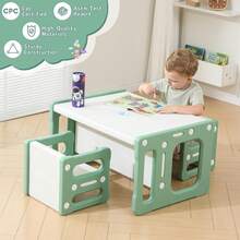 Kids Tables & Chairs - Green - View 3