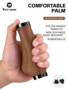 WEST BIKING Grip Stang Sepeda Lebar, Nyaman, Anti-Selip, Aksesori Stang Sepeda Gunung, Cocok untuk Stang 22.2mm - MultiWarna - View 2