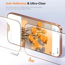 CASECOPS 3Pcs Ultra-Clear Full Screen Tempered Glass Screen Protector, Fully Protect The Screen, Compatible With IPhone 17 E/17/17 Pro Max/17 Pro/17Air/16 Pro/15 Pro Max/14 Pro/13/Seires Models. Transparent Protective Film, Shockproof, Anti-Fall, Scratch-Resistant, Anti-Fingerprint, 9H Hardness, Suitable For 6.1-Inch 6.3-Inch 6.9-Inch Screens, Essential Phone Screen Protector For Daily Use And Office - 3PCS - View 6