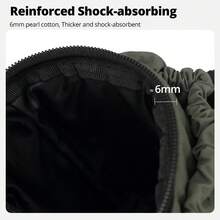 Ambitful LT01 Camera Flash Storage Bag, Thickened Flash Storage Pouch, Drawstring Closure, Detachable Hook Design, Suitable For Photography Flash - View 8