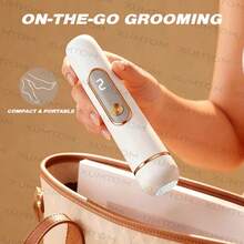 Electric Foot Callus Remover With Replaceable Grinding Heads, Suitable For Removing Dead Skin, Calluses, Brightening Skin Tone, Polishing Function, USB Rechargeable, Minimalist Design, Ergonomic Handle With Comfortable Grip, Father's Day Gift - View 9