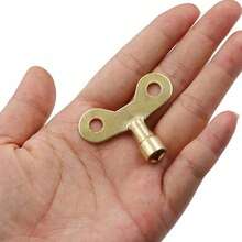 1pc Durable Metal Radiator Key - Multi-Function Plumbing Tool, Suitable For Air Valves And Faucets, Includes Installation Hardware - Multicolor - View 4