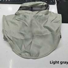 1顶男女通用钓鱼帽，带面罩防晒透气网眼面罩，夜钓防虫防蜂，养蜂帽，户外个人防护装备，速干钓鱼遮阳帽 - A - 查看 5