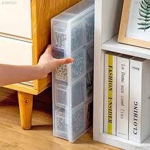 Multifunctional Desktop Storage Organizer Box Plastic Divided Container Suitable For Wrenches Screwdrivers Hardware Tools And Accessories - Large-1pcs - View 5