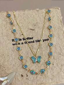Women's Clothing Chain - Blue - View 2
