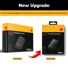 Hard Drive Kodak 1TB, Hard Drive Eksternal 500GB 2,5" 5Gbps, Kompatibel dengan Laptop, Desktop, dan Smartphone - Hitam - View 11