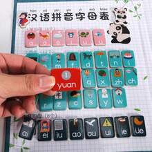 Tlewj Magnetic Phonics Chart Book Puzzle Educational Toy For Kids, Multi-Functional Learning Teaching Aid - Magnetic Book . Pinyin Chart - View 4