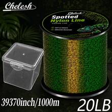 Chelesh 1000m/1093yds Nylon Fishing Line, 3D Color-Changing Invisible Spotted Line, Strong And Durable, Invisible In Water, Suitable For Lure Fishing, Fly Fishing, Saltwater And Freshwater, Fishing Accessories - Multicolor - View 15