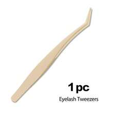 Waloshow 100pcs Set Bulu Mata Malaikat Tebal Perekat Sendiri 8-12mm Campuran Panjang, Bulu Mata Palsu Perekat Sendiri DIY untuk Ekstensi Bulu Mata, Bulu Mata Palsu Gugus Lengkung Alami - C - View 8