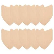 10pcs Thigh Chafing Guards - Featuring A Hidden Spandex Lining To Protect Inner Thighs And Calves. Unisex Design Provides Comfortable Protection And Significantly Reduces Thigh Friction. - Apricot - View 6