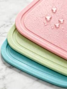 3pcs Set Hanging Plastic Cutting Boards, Professional Kitchen Cutting Boards, Camping Cutting Boards, Home Cutting Boards, Cutting Mats, Washable Plastic Kitchen Cutting Boards, Suitable For Meat, Vegetables, Fruit, Kitchen Accessories - View 11