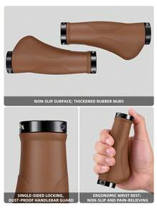 WEST BIKING Grip Stang Sepeda Lebar, Nyaman, Anti-Selip, Aksesori Stang Sepeda Gunung, Cocok untuk Stang 22.2mm - MultiWarna - View 3