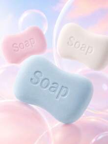 1pc Realistic Soap Model Squeeze Toy, Made Of Soft And Stretchable TPR Material, Used As Model Stress Relief Toy, Cute Dessert Sensory Hand Toy, For Anxiety Relief, Children's Party Gift, Independence Day Gift - Multicolor - View 5