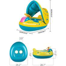 Baby Float Seat - Yellow - View 3