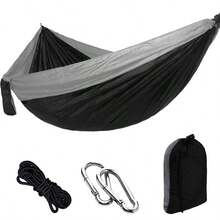 Outdoor Camping Hammock, Portable Non-Slip Rocking Chair, Suitable For Indoor And Outdoor Relaxation - Multicolor - View 6