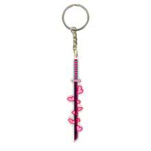 1pc Anime Style Acrylic Keychain, Sword-Shaped Design Creative Decoration, Perfect For Christmas, Halloween And As A Gift - Multicolor - View 15