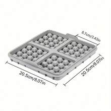 Air Fryer Silicone Waffle Mold, 4-Cavity Square Waffle Baking Pan, Non-Stick Silicone Waffle Maker Tray, Heat-Resistant Reusable Air Fryer Accessory, For Homemade Waffles, Pancakes, Brownies And Various Desserts - View 11