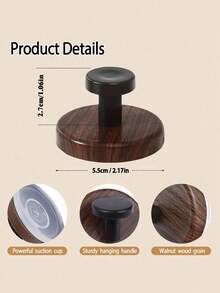1/2/3/5/6/8/10pcs Multi-Functional Suction Cup Hooks, Suitable For Front Door Wreaths, Glass, Windows And Smooth Surfaces, Ideal For Christmas, Thanksgiving, Halloween Decorations, And Kitchen, Bathroom, Entryway Use - Multicolor - View 10