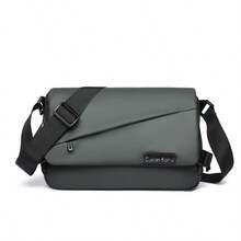 1pc Men's Fashion Messenger Crossbody Bag, Multi-Compartment Storage Shoulder Bag, Lightweight Casual Commuter Shopping Small Crossbody Bag - Crossbody Bag - View 16