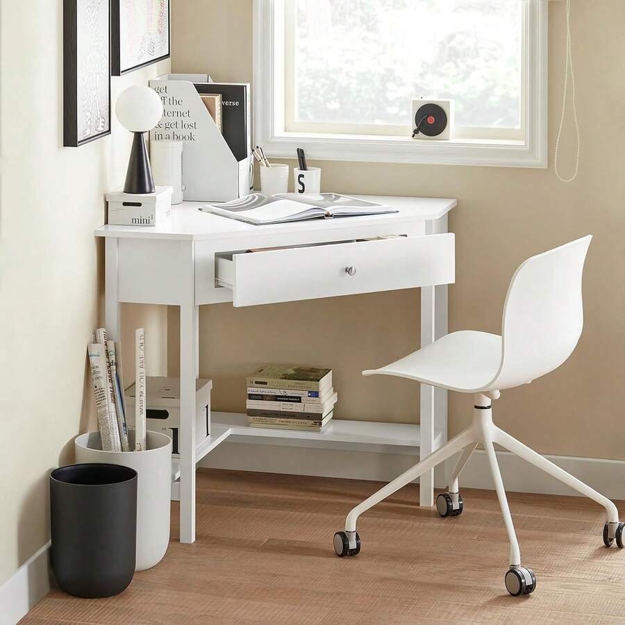 Home Office Desks - White - View 1