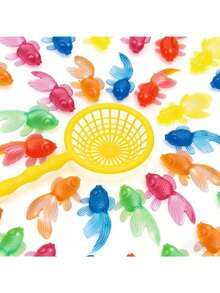 Realistic Goldfish Floating Tail Decor, Simulated Plastic Water Landscape Ornament, Indoor/Outdoor Use, No Battery Required, Suitable For Summer Pool Party, Pet Cat Toy And Bathtub Entertainment (Random Color) - A - View 8