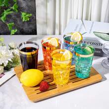 20pcs 7oz Gold Crystal Cups, Gold, Glass Cups, Wine Glasses, Cocktail Glasses, Perfect For Weddings And Parties - Gold - View 3