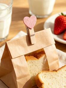 1-31pcs Heart-Shaped Small Clips - Cute Wooden Photo Clips, Creative Photo Wall Clips, Holiday Decoration Clips, Pink And Red Combination. Clip Style Photo Clips For Displaying Photos, Crafts, Art And Cocktails,Suitable For Creative Projects - Multicolor - View 10