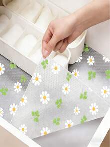 4/8/12pcs Assorted Styles & Colors Small (30*45cm/11.81in*17.72in) Refrigerator Mats, Made Of Non-Stick, Odorless, Dust-Proof & Waterproof EVA Material, Suitable For Small Refrigerators, Freezers And Drawers - Assorted - View 6