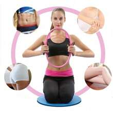 Pilates-Ring-Set mit Yoga-Ball & Widerstandsband, Muskelstraffung & Ganzkörper-Balance-Training für Oberschenkel, Waden, Taille, Arme & Rücken – Elastisch & langlebig für Zuhause, das Studio & die Rückbildung nach der Geburt. - A - Übersicht 5