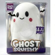 Extra Large Cute Ghost Squishy Stress Relief Toy, Halloween Spooky Cute Ghost Soft Squeeze Sensory Pressure Relief Toy, Collectible Desk Decor, Suitable For Classroom, Home, Halloween Birthday Party Gift - Multicolor - View 7