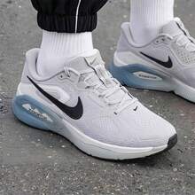 Nike New STRUCTURE 26 Men's Running Shoes, Casual Cushioned Sneakers - Grey/Smoky Blue - View 6