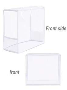1pc. Durable Sewing Machine Cover, Transparent Sewing Machine Dust Cover, Protective Cover, PVC Material Transparent Sewing Machine Protector, Sewing Storage - Full Coverage - View 4