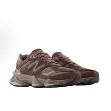 New Balance NB 9060 Comfortable Versatile Running Shoes Unisex Brown - NU9060493 - View 3