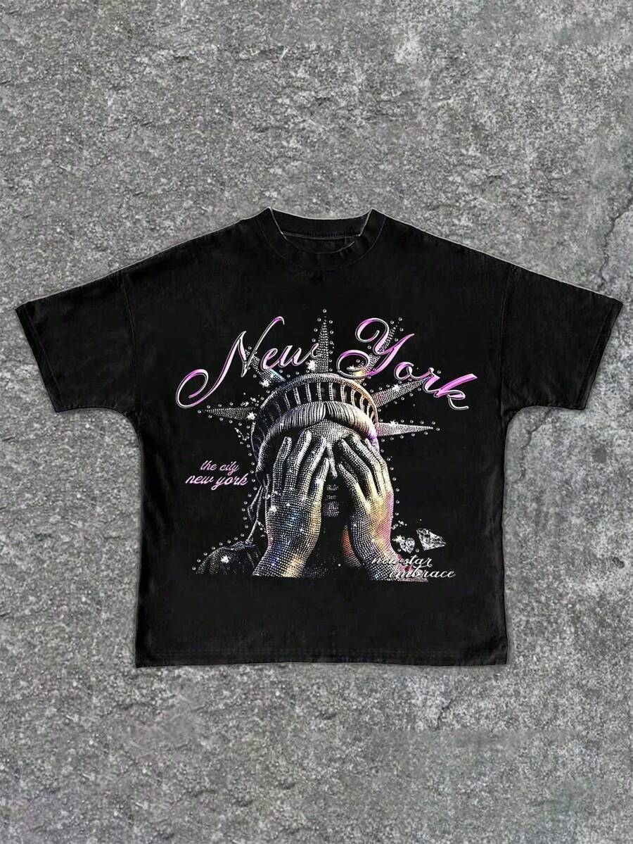 Women T-Shirts - Black - View 1