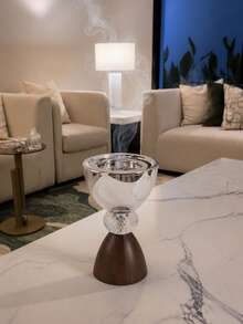 Quemador de incienso talla grande popular: Diseño elegante de estilo del Golfo Pérsico, adecuado para oud y especias, complementa tu estilo personal y la decoración del hogar. Perfecto para uso diario, bodas o reuniones con amigos e invitados, ideal para áreas de recepción y entretenimiento de invitados. También es un regalo sofisticado - especialmente cuando se combina con incienso premium - adecuado para novias, ocasiones especiales y recuerdos de fiesta. - 1PC - Ver 4
