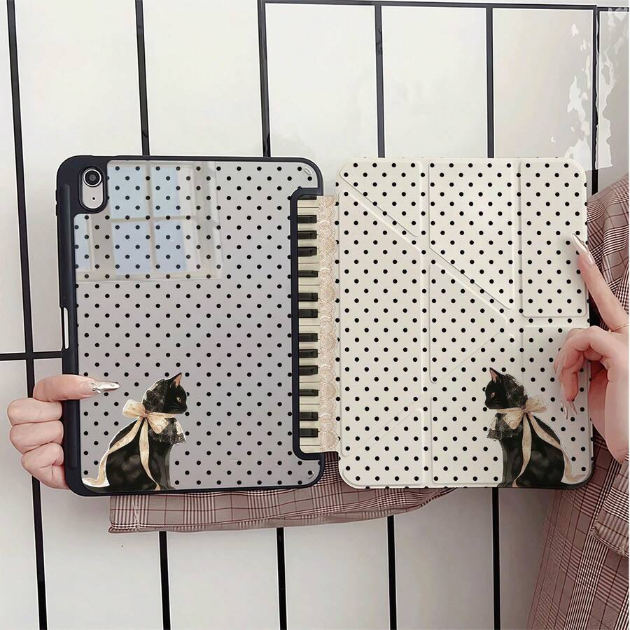 Tablet Protective Flip Cover Case With Pen Slot, Compatible With IPad 10th Gen Smart Case/11(A16 2025)/Compatible With Samsung Galaxy S9/S7/S10+/Compatible With Xiaomi/Compatible With Huawei