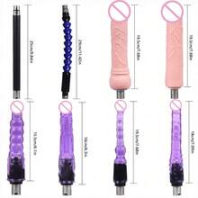 Automatic Dildo Sex Machine With Realistic Dildo,Sex Machine Thrusting Sex Machine For Man,Adult Sex Toys With 8 Accessories Sex Machine For Women With 3XLR Connector - US A Type Plug(110-127V) - View 4
