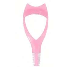 1pc 3-In-1 Mascara Brush Head, Eyelash Applicator, Suitable For Beginners To Apply Mascara And Eyeliner, Create Natural Non-Clumping Lashes, With Eyelash Separator And Eyelash Tweezers Mascara Edge Brush, Girls Makeup Accessory - Multicolor - View 14