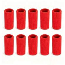 Elastic Compression Finger Joint Sleeve, Sports Fitness Training Basketball Finger Guard - Multicolor - View 15