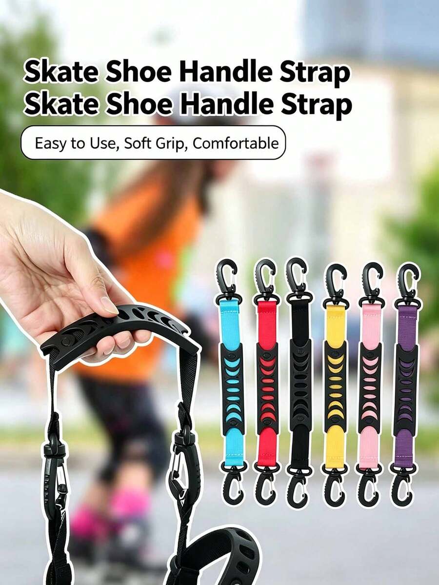 Portable Skateboard Carrying Strap, Outdoor Sports Accessory, Suitable For Convenient Carrying And Storage Of Skateboards And Roller Skates - Multicolor - View 1